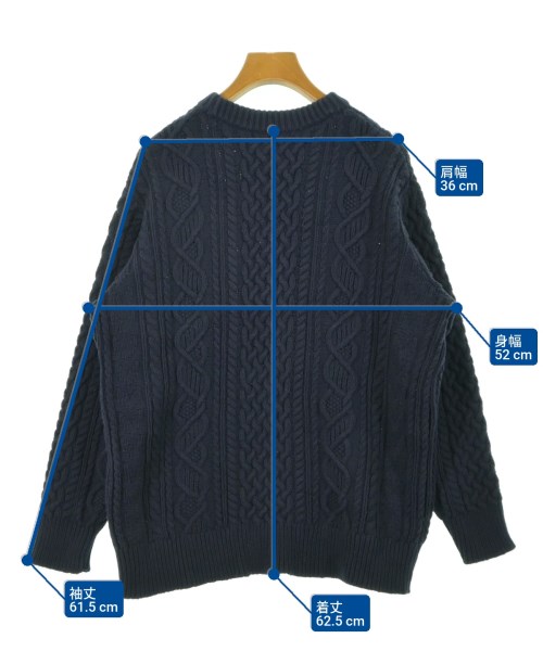 23区（ニジューサンク）ニット・セーター 紺 サイズ:38(M位) レディース/2200625388172
