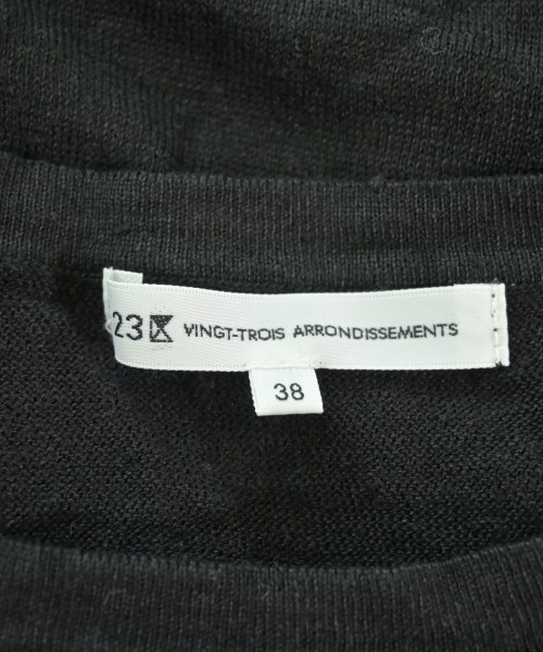 23区（ニジューサンク）ニット・セーター 黒 サイズ:38(M位) レディース/2200627303074