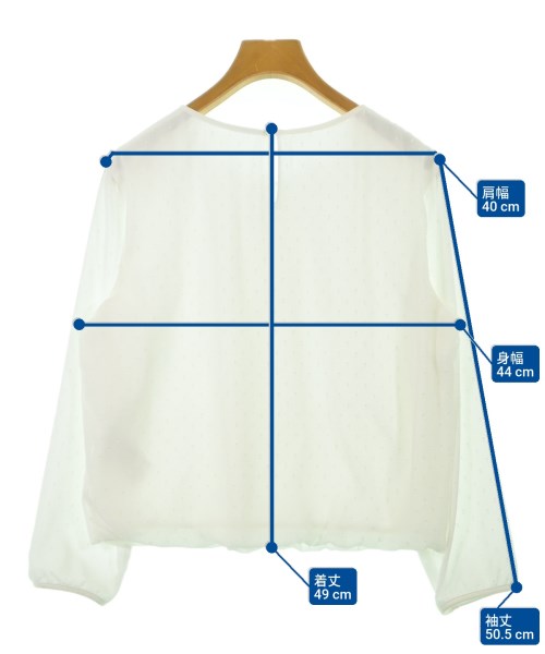 23区（ニジューサンク）ブラウス 白 サイズ:40(M位) レディース/2200632352135