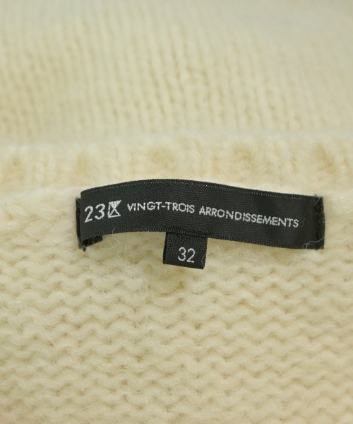 23区（ニジューサンク）ニット・セーター 白 サイズ:32(XXS位) レディース/2200632408078