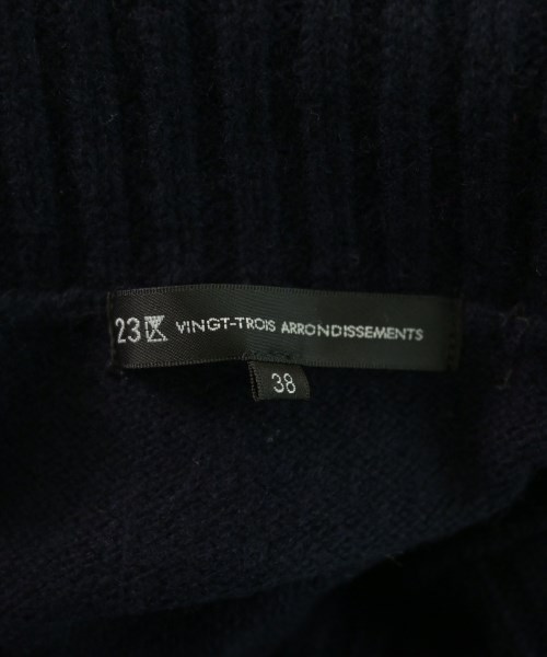 23区（ニジューサンク）ニット・セーター 黒 サイズ:38(M位) レディース/2200642495037