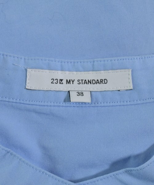 23区（ニジューサンク）カジュアルシャツ 青 サイズ:38(M位) レディース/2200631871088