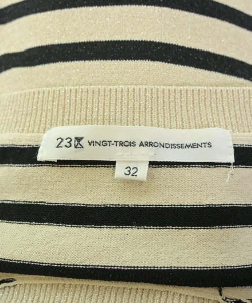 23区（ニジューサンク）ニット・セーター ベージュ サイズ:32(XXS位) レディース/2200642819024