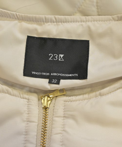 23区（ニジューサンク）ブルゾン 白 サイズ:32(XXS位) レディース/2200636453012