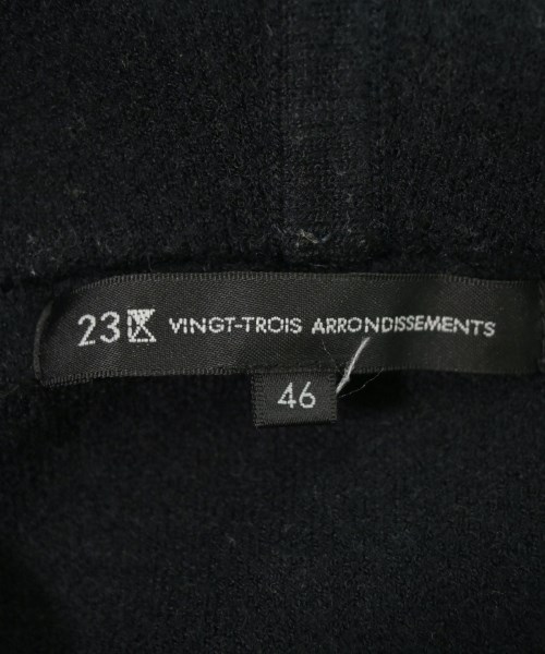 23区（ニジューサンク）ニット・セーター 黒 サイズ:46(XXL位) レディース/2200640345105