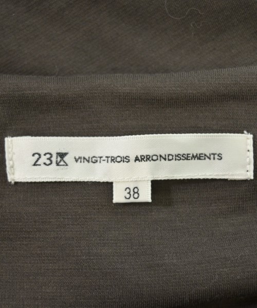 23区（ニジューサンク）ワンピース グレー サイズ:38(M位) レディース/2200612516113