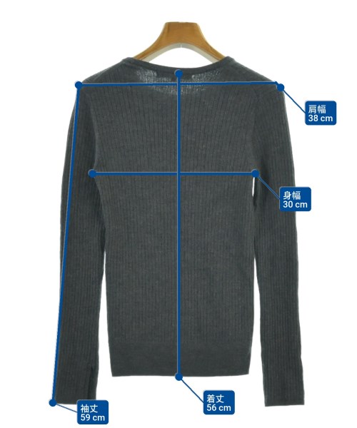 23区（ニジューサンク）ニット・セーター グレー サイズ:38(M位) レディース/2200618329076