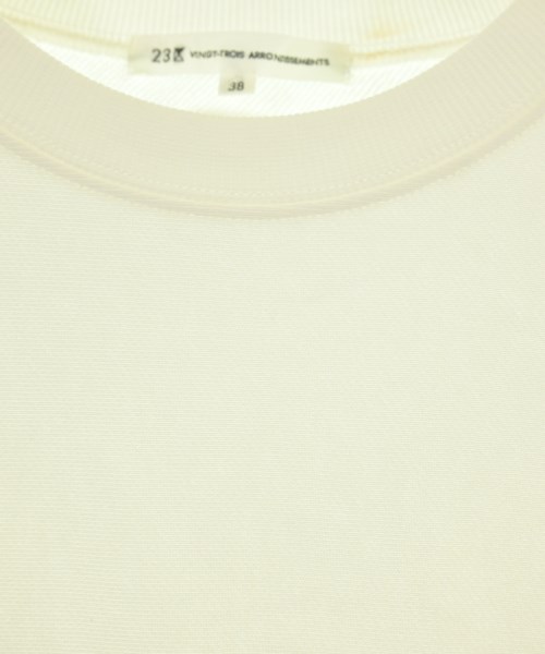 23区（ニジューサンク）スウェット 白 サイズ:38(M位) レディース/2200618329120