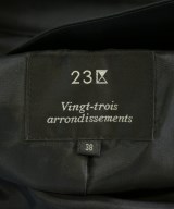 23区（ニジューサンク）トレンチコート 黒 サイズ:38(M位) レディース/2200618329137