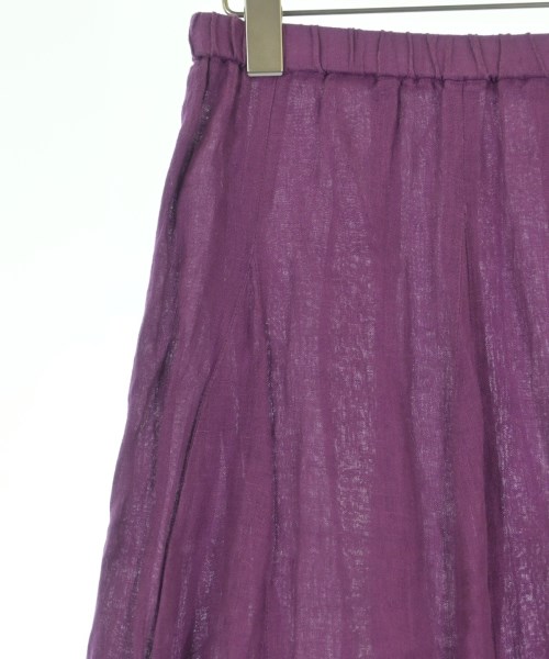 23区（ニジューサンク）ロング・マキシ丈スカート 紫 サイズ:36(S位) レディース/2200622089317