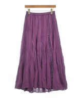 23区（ニジューサンク）ロング・マキシ丈スカート 紫 サイズ:36(S位) レディース/2200622089317
