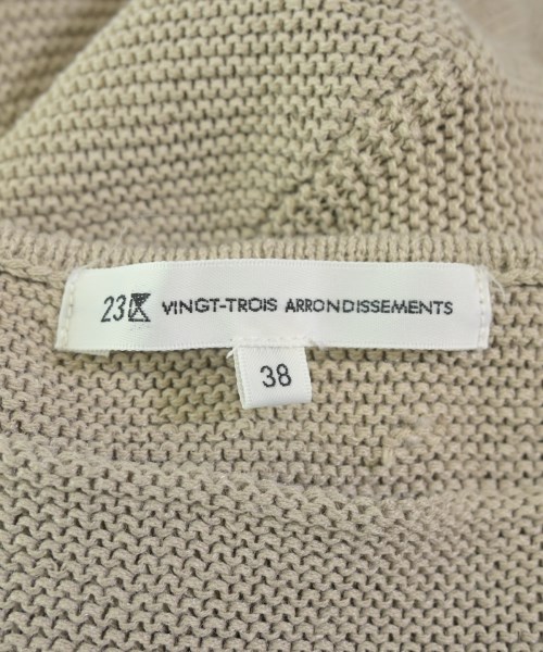 23区（ニジューサンク）ニット・セーター ベージュ サイズ:38(M位) レディース/2200611753113