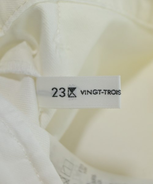 23区（ニジューサンク）その他 白 サイズ:36(S位) レディース/2200610684098