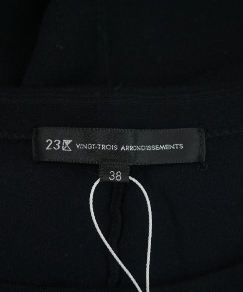 23区（ニジューサンク）ワンピース 黒 サイズ:38(M位) レディース/2200625110063