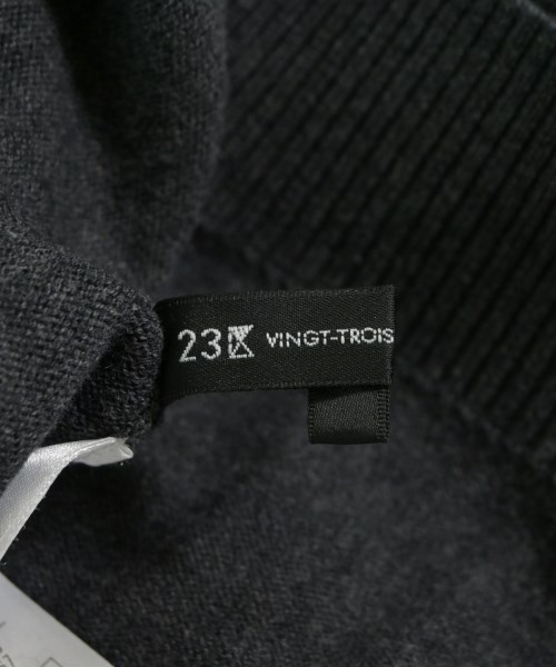 23区（ニジューサンク）ニット・セーター グレー サイズ:38(M位) レディース/2200617832010