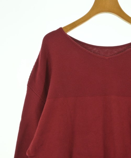 23区（ニジューサンク）ニット・セーター 赤 サイズ:38(M位) レディース/2200617832027