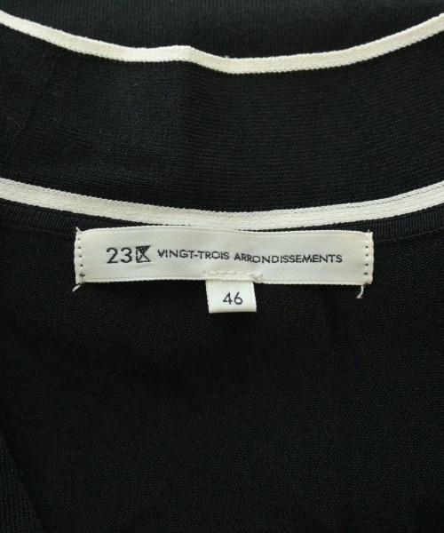 23区（ニジューサンク）ニット・セーター 黒 サイズ:46(XL位) レディース/2200618342068