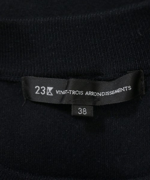 23区（ニジューサンク）スウェット 黒 サイズ:38(M位) レディース/2200615387017