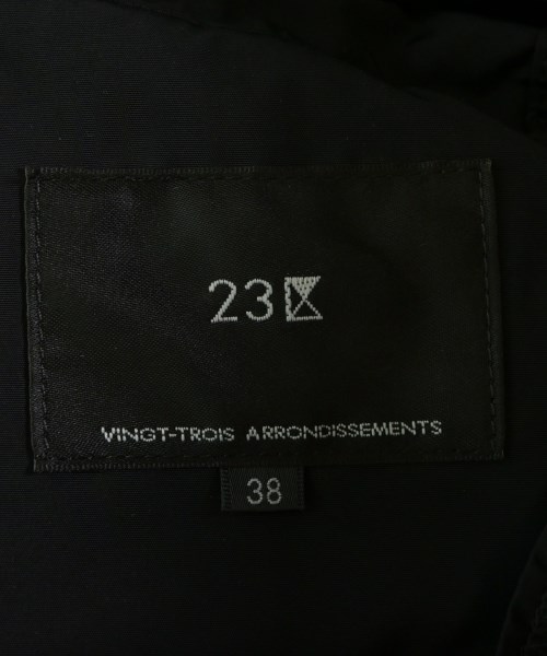 23区（ニジューサンク）その他 黒 サイズ:38(M位) レディース/2200619989019