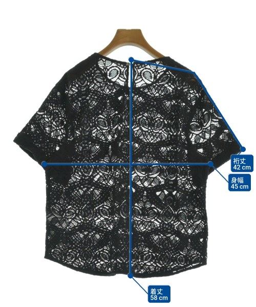 23区（ニジューサンク）ブラウス 黒 サイズ:40(M位) レディース/2200629373075