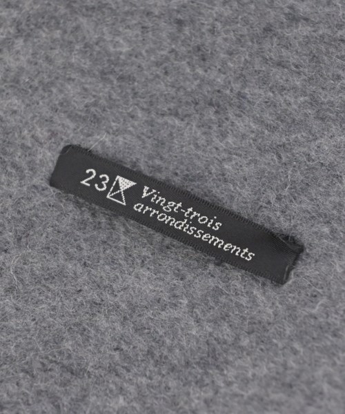 23区（ニジューサンク）マフラー グレー サイズ:- レディース/2200629532038