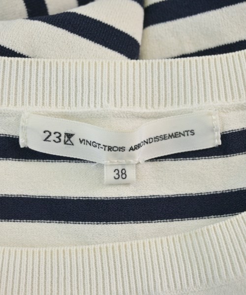 23区（ニジューサンク）ニット・セーター 白 サイズ:38(M位) レディース/2200604450081