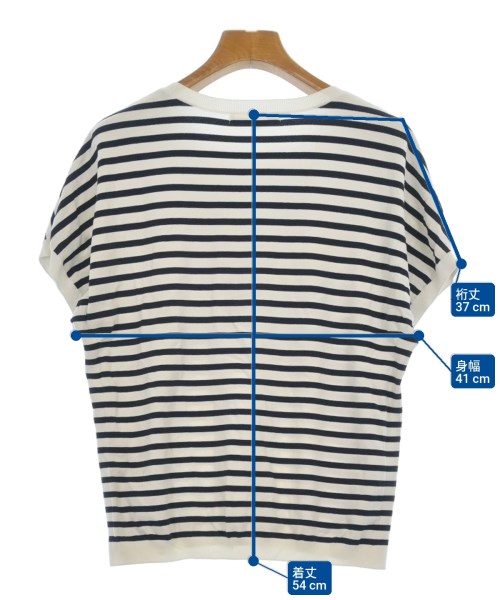 23区（ニジューサンク）ニット・セーター 白 サイズ:38(M位) レディース/2200604450081