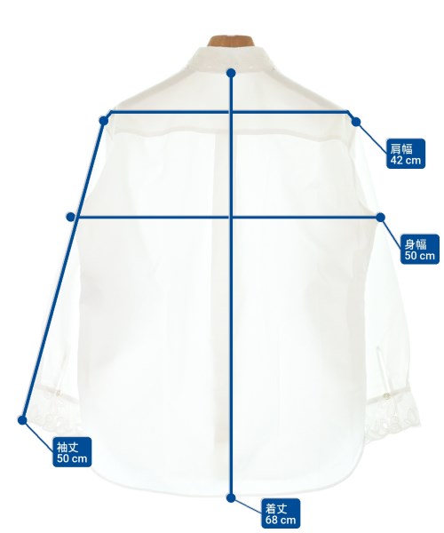 23区（ニジューサンク）ブラウス 白 サイズ:32(XXS位) レディース/2200622381039