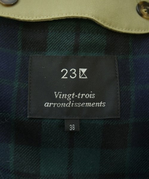 23区（ニジューサンク）トレンチコート カーキ サイズ:38(M位) レディース/2200634079016