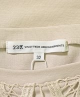 23区（ニジューサンク）ノースリーブ ベージュ サイズ:32(XXS位) レディース/2200606380102