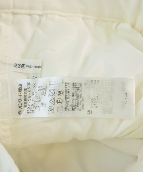 23区（ニジューサンク）その他 白 サイズ:38(M位) レディース/2200614430028