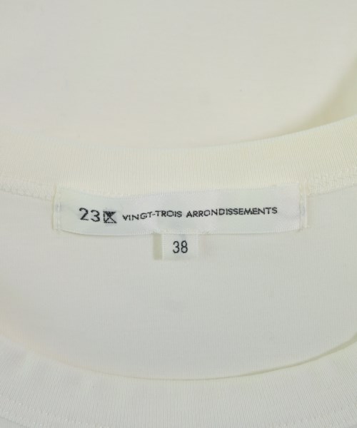 23区（ニジューサンク）Tシャツ・カットソー 白 サイズ:38(M位) レディース/2200617828068