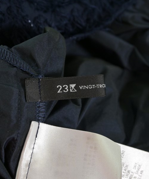 23区（ニジューサンク）ワンピース 紺 サイズ:40(M位) レディース/2200618115013