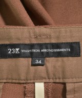 23区（ニジューサンク）スラックス 茶 サイズ:34(S位) レディース/2200618204014