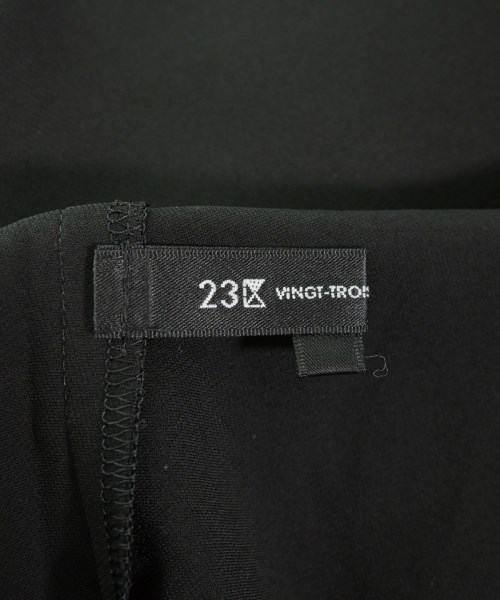 23区（ニジューサンク）ブラウス 黒 サイズ:44(L位) レディース/2200612831063