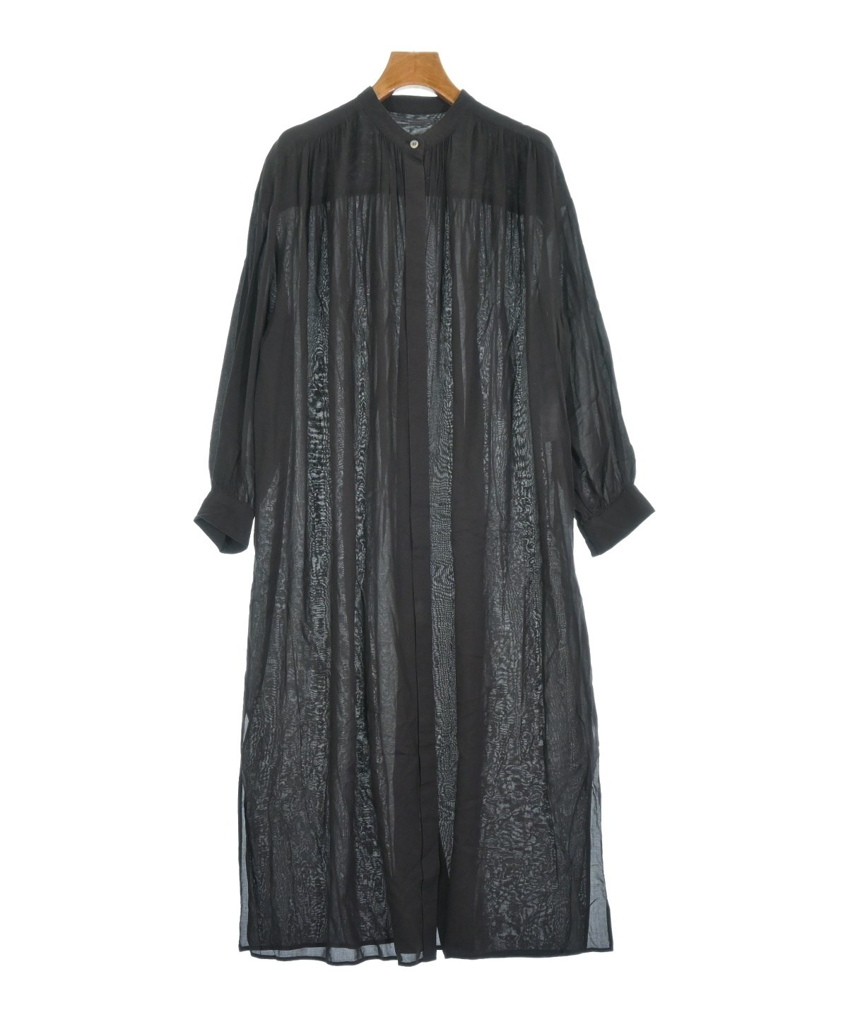 サンクサンフォニー グレー 長袖 シャツワンピース サンクサンフォニー グレー 長袖 シャツワンピース SUN VALLEY