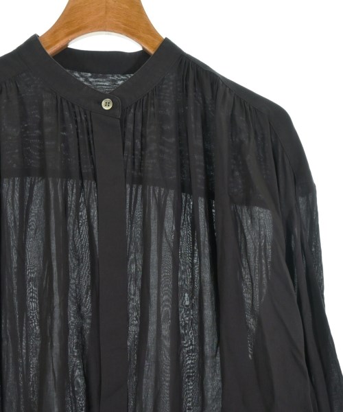 23区（ニジューサンク）シャツワンピース 黒 サイズ:36(S位) レディース/2200618497072