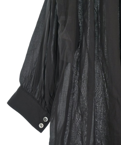 23区（ニジューサンク）シャツワンピース 黒 サイズ:36(S位) レディース/2200618497072