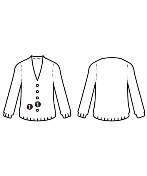 23区（ニジューサンク）カーディガン グレー サイズ:38(M位) レディース/2200618707041