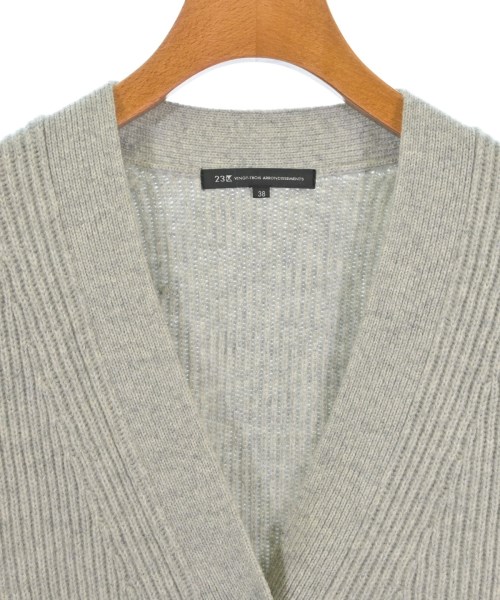 23区（ニジューサンク）カーディガン グレー サイズ:38(M位) レディース/2200618707041