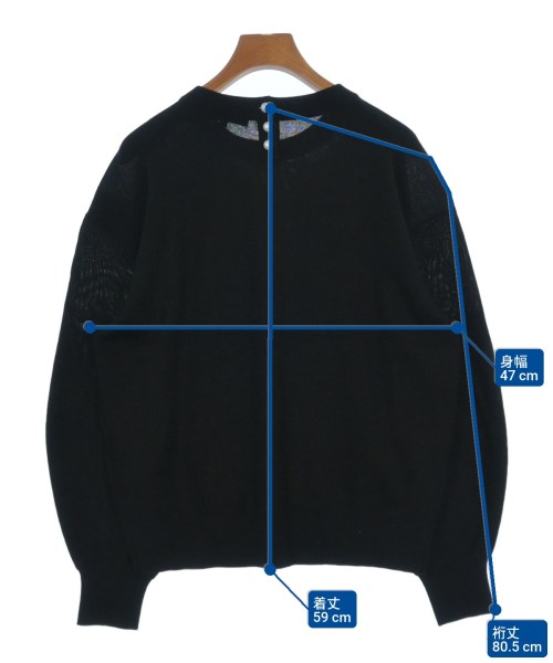 23区（ニジューサンク）ニット・セーター 黒 サイズ:40(M位) レディース/2200605058118