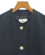 23区（ニジューサンク）ノーカラージャケット 紺 サイズ:38(M位) レディース/2200614985016