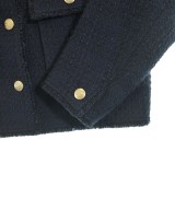 23区（ニジューサンク）ノーカラージャケット 紺 サイズ:38(M位) レディース/2200614985016