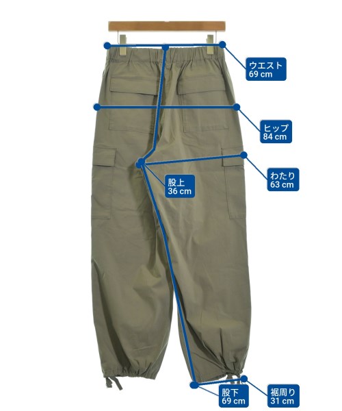 23区（ニジューサンク）カーゴパンツ カーキ サイズ:38(M位) レディース/2200612753020