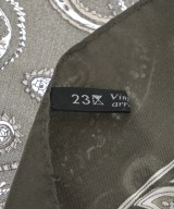 23区（ニジューサンク）バンダナ・スカーフ グレー サイズ:- レディース/2200599837041