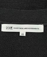 23区（ニジューサンク）カーディガン 黒 サイズ:46(XXL位) レディース/2200603393167