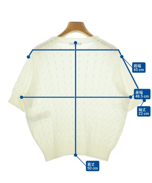 23区（ニジューサンク）ニット・セーター 白 サイズ:38(M位) レディース/2200670283071