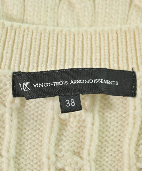 23区（ニジューサンク）ベスト 白 サイズ:38(M位) レディース/2200673954015