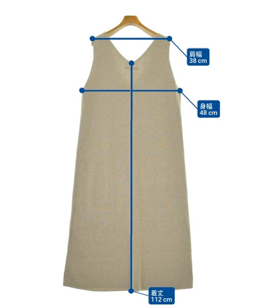 23区（ニジューサンク）ワンピース ベージュ サイズ:38(M位) レディース/2200669862010