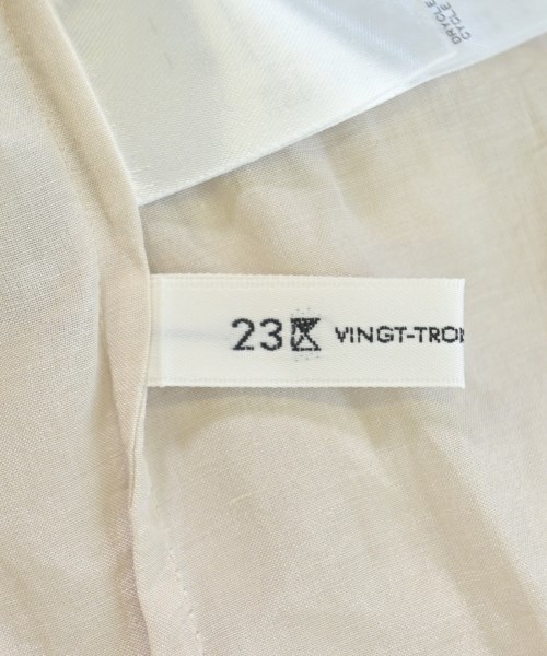 23区（ニジューサンク）カジュアルシャツ ベージュ サイズ:44(L位) レディース/2200668177061